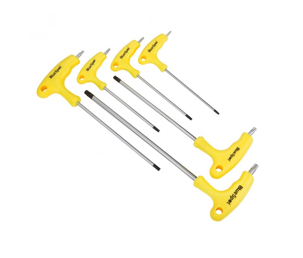 BlueSpot 6 Pce T-Handle Torx Wrench Set