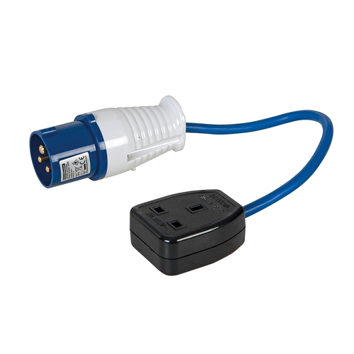Silverline 16A-13A Fly Lead Converter