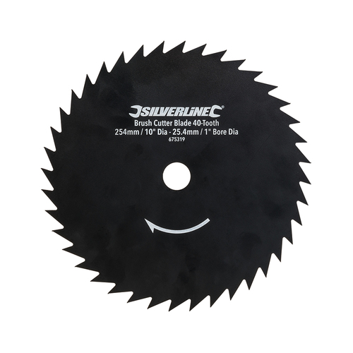 Silverline Brush Cutter Blade 40-Tooth 25.4mm Bore
