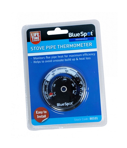 Blue Spot Stove Pipe Thermometer