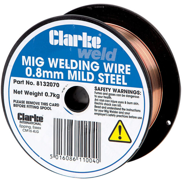 Clarke Mild Steel Welding Wire 0.8mm