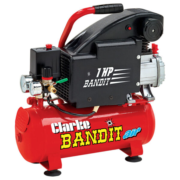 Clarke Bandit 4 Air Compressor 8 Litre