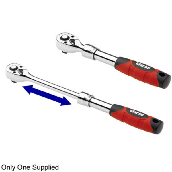 Clarke PRO200 1/2″ Drive Extendable Ratchet