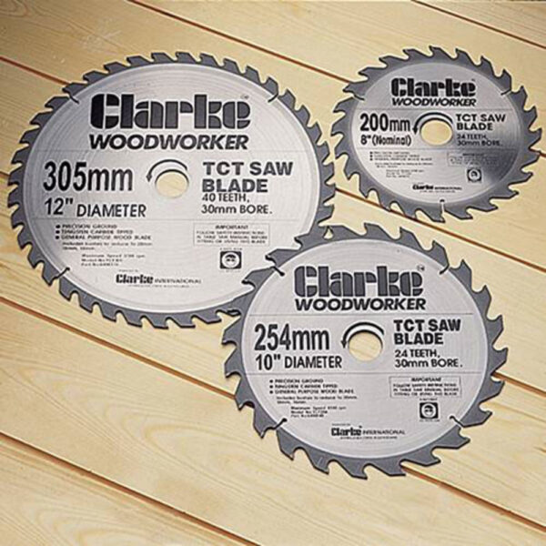 Clarke 40 Tooth 305mm Tungsten Carbide Tipped Saw Blade – TCT307