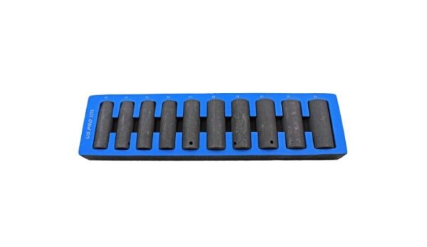 US Pro 10pc Deep Impact Socket Set