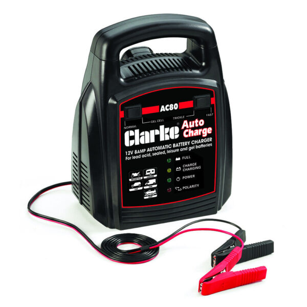 Clarke AC80 12V 8A Automatic Battery Charger
